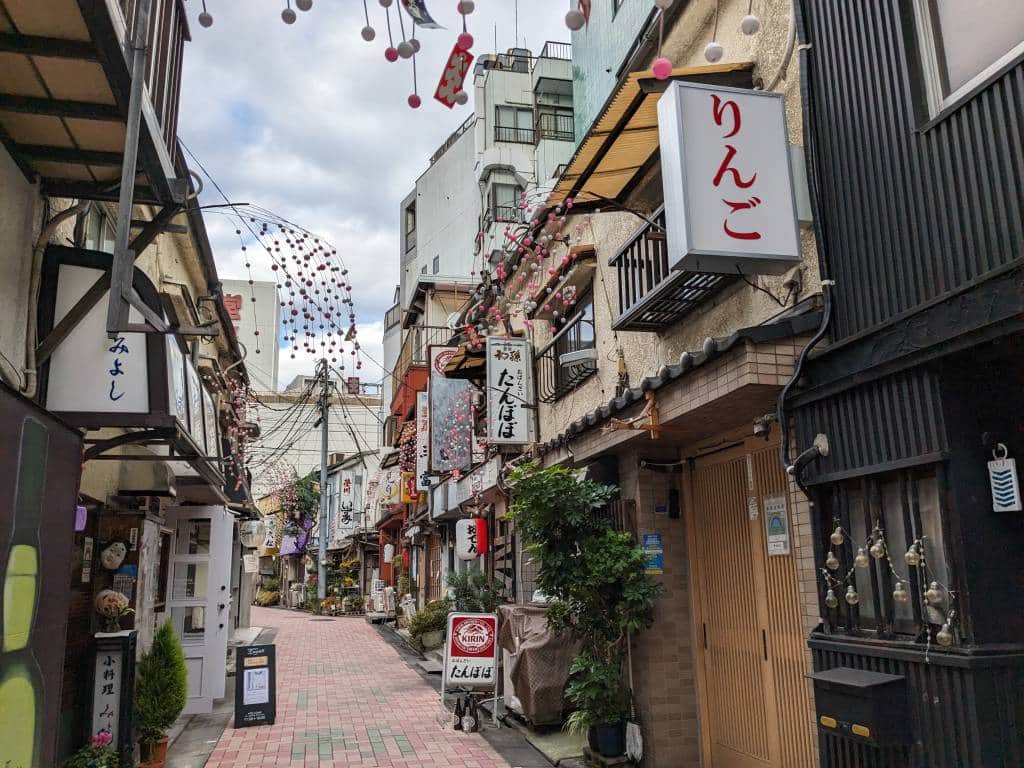 street in Monzen-Nakacho