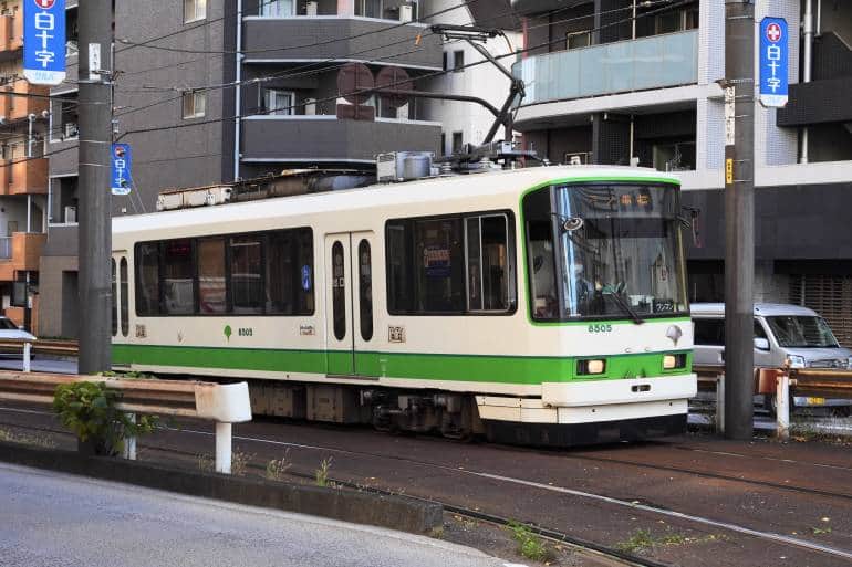 tram in waseda