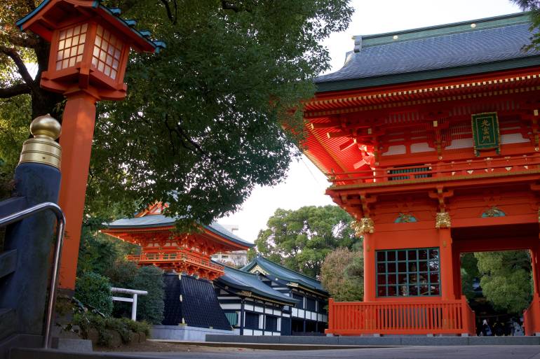 shrine in waseda