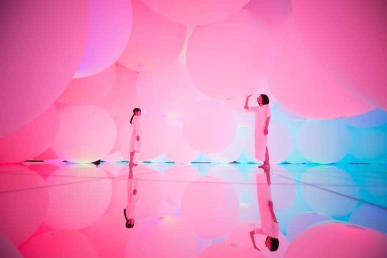 teamLab Planets exhibition Tokyo