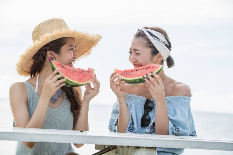 Japanese summer fruit