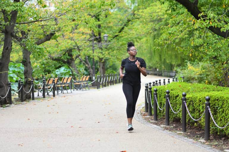 tokyo jogging woman